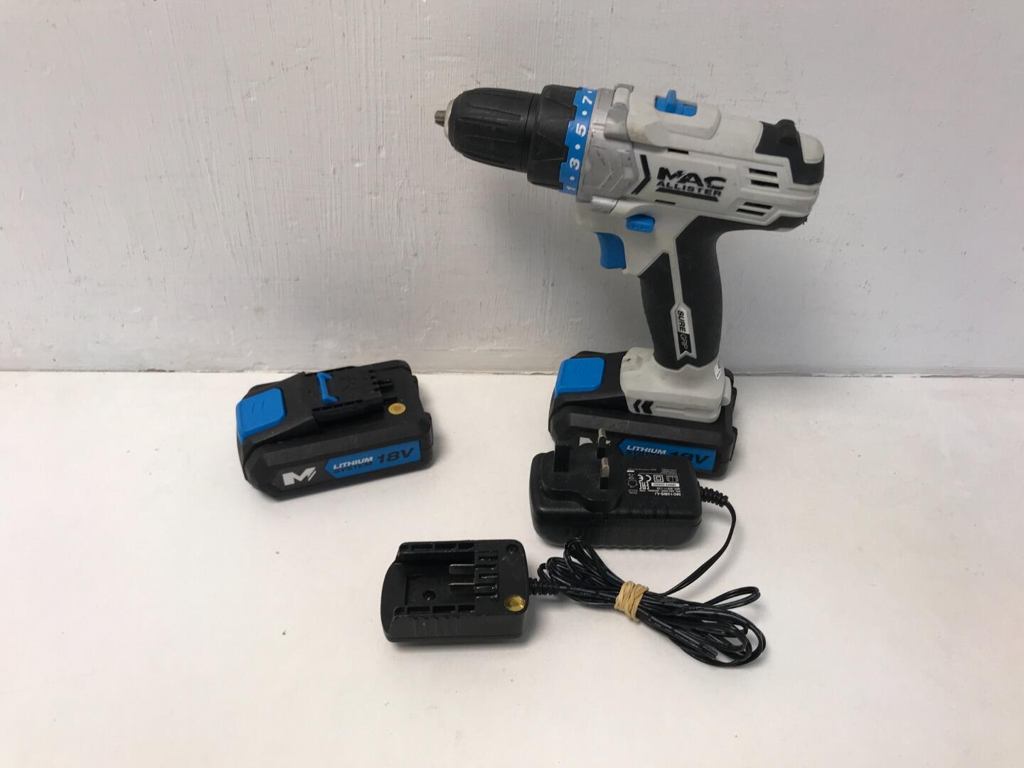 MacAllister MSDD18 Li 2 18V Cordless Drill