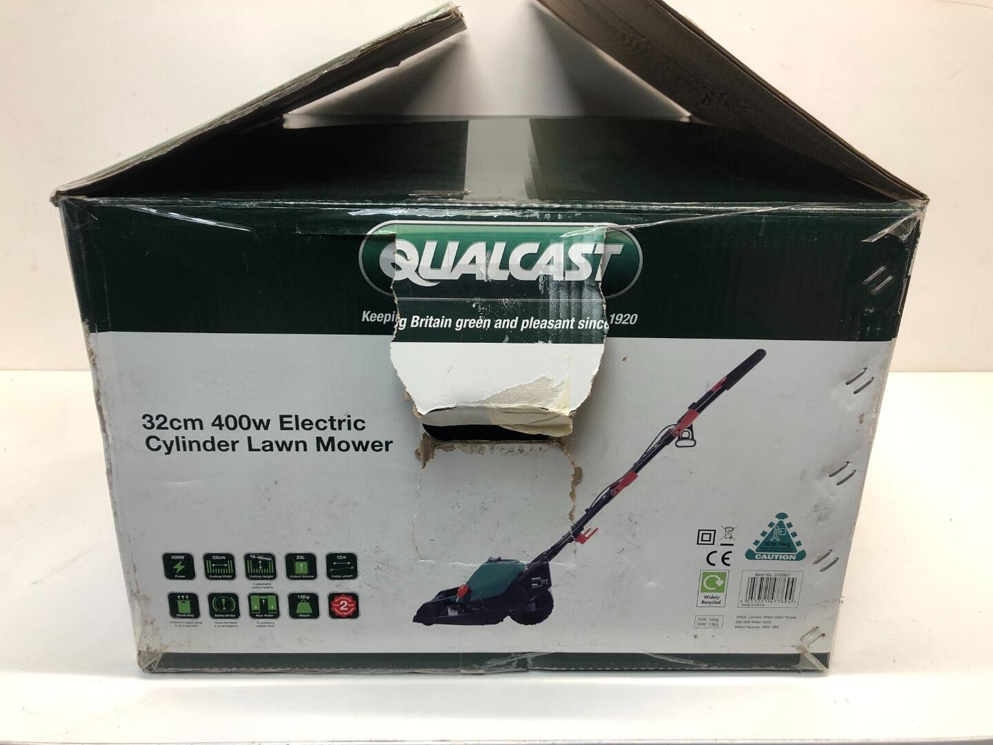 Qualcast 32cm Electric Cylinder Lawnmower