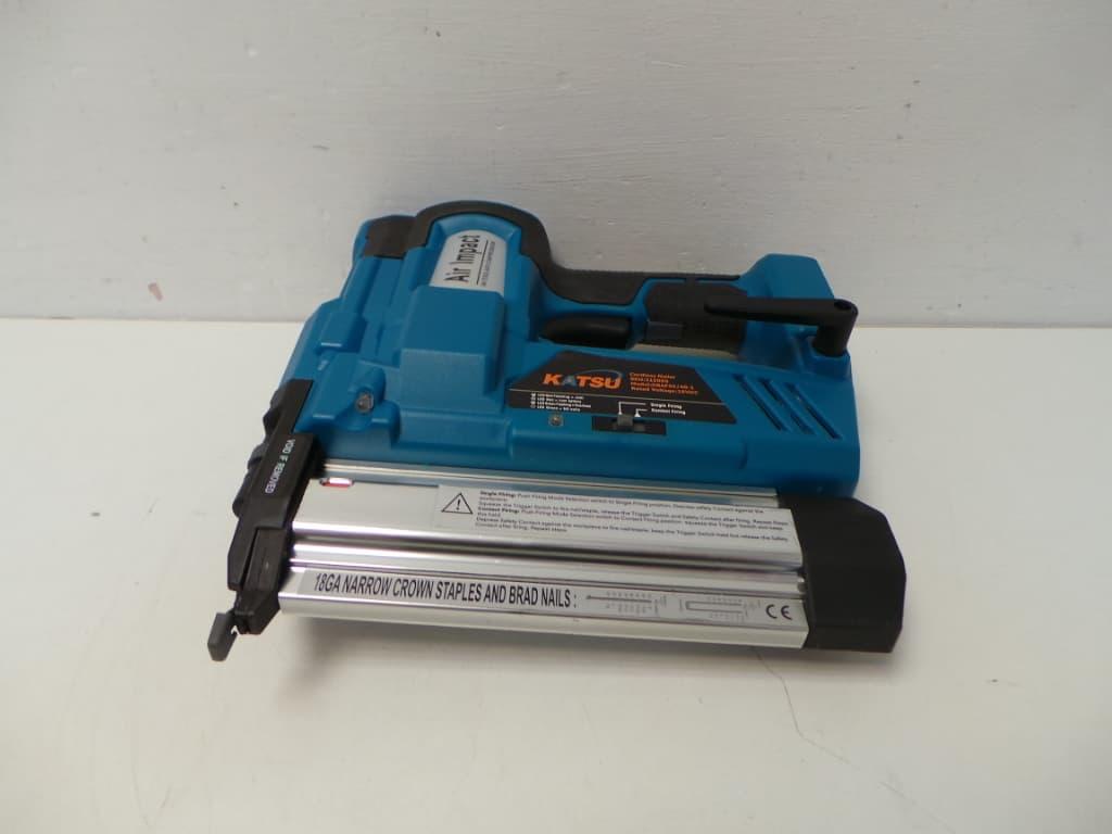 KATSU Tools 215055 18V Cordless Nailer with Battery and Charger –