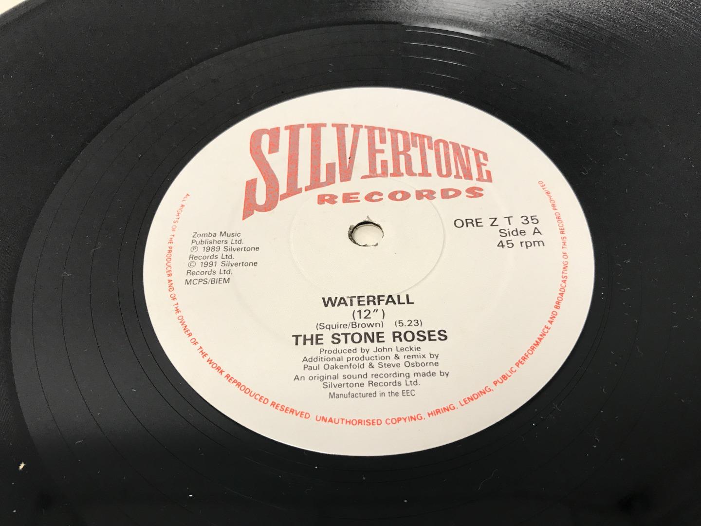 The Stone Roses - Waterfall 1988 12'' Vinyl - ORE ZT 35 The Stone Roses - Waterfall 1988 12'' Vinyl - ORE ZT 35