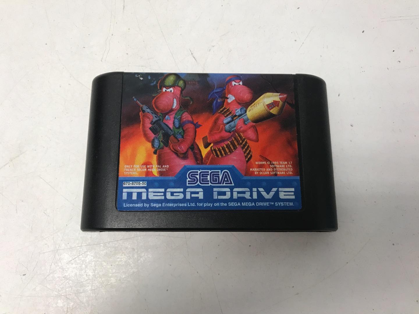 Worms Sega Mega Drive Game