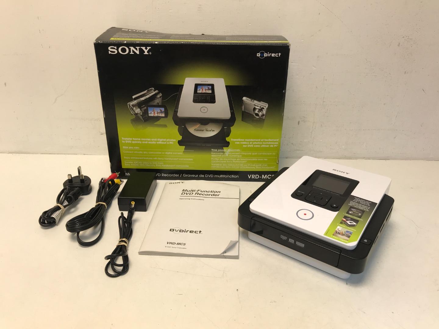 Sony VRD-MC5 Digital Video Recorder