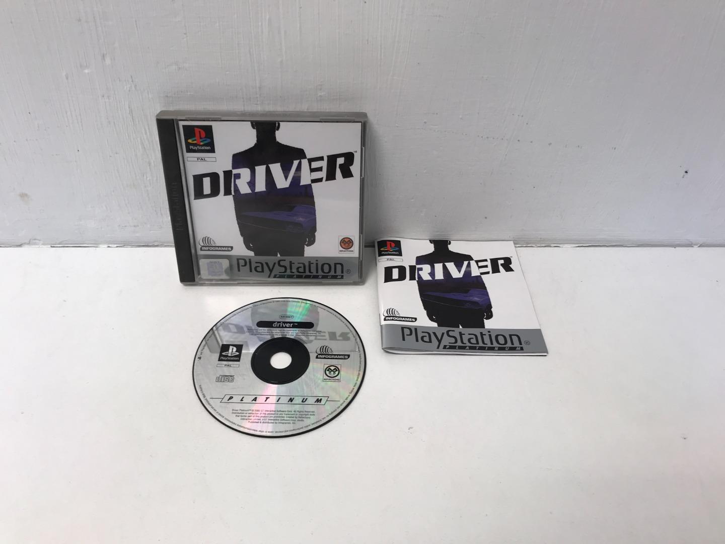 Driver PS1 Platinum Game