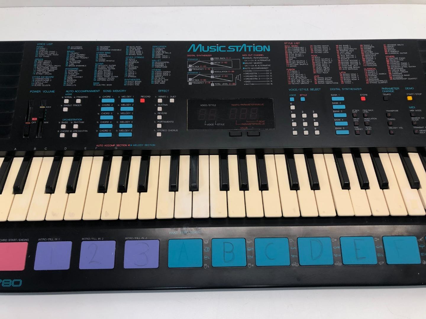 鍵盤楽器 YAMAHA PortaSound PSS-780 Yamaha PSS-780 - the Portasound FM flagship - YouTube
