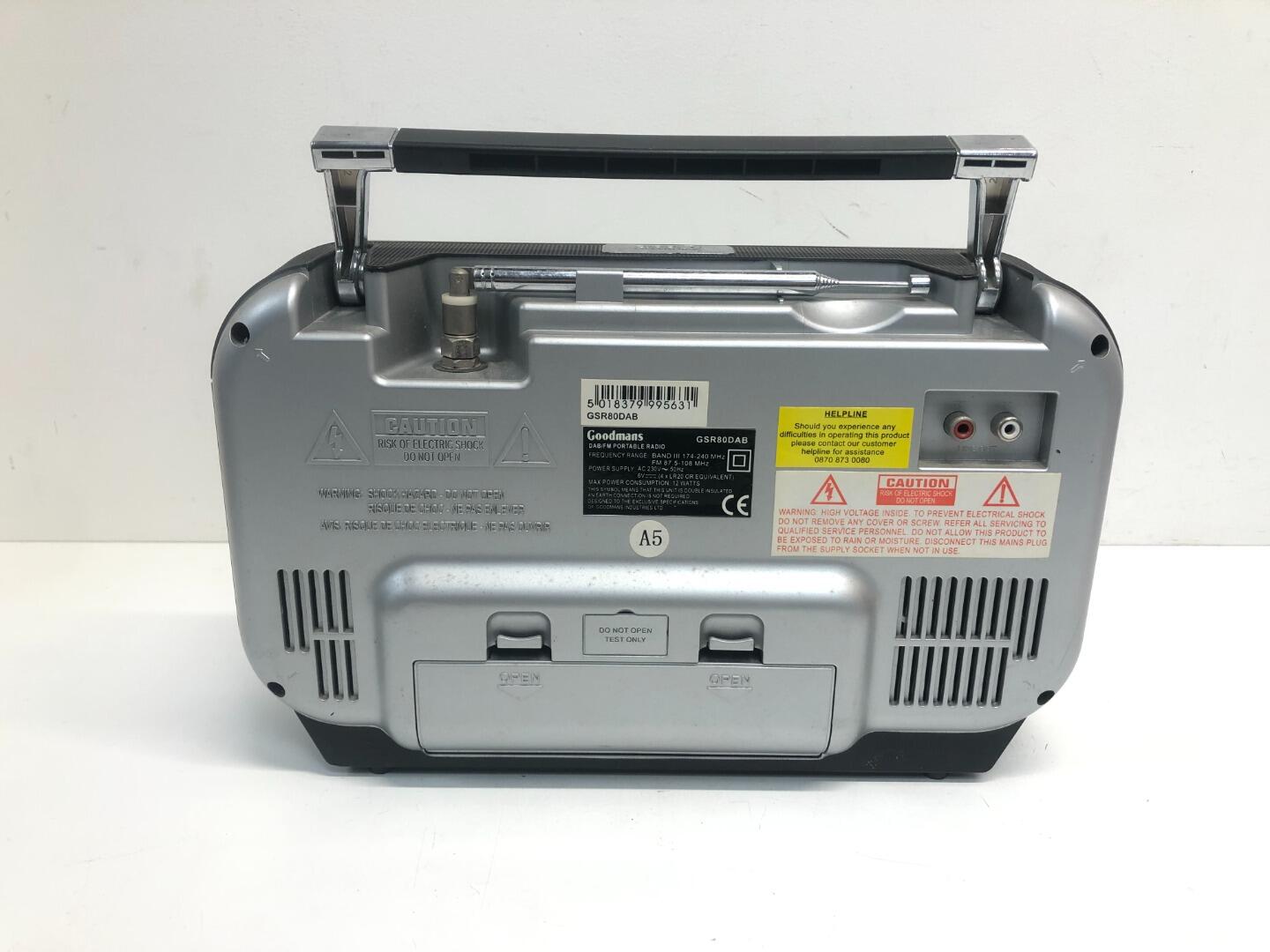 Goodmans GSR80DAB DAB Radio