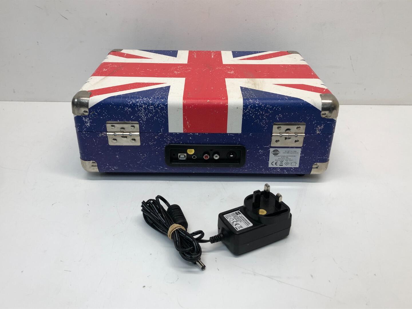 Zennox Retro Club Briefcase Turntable