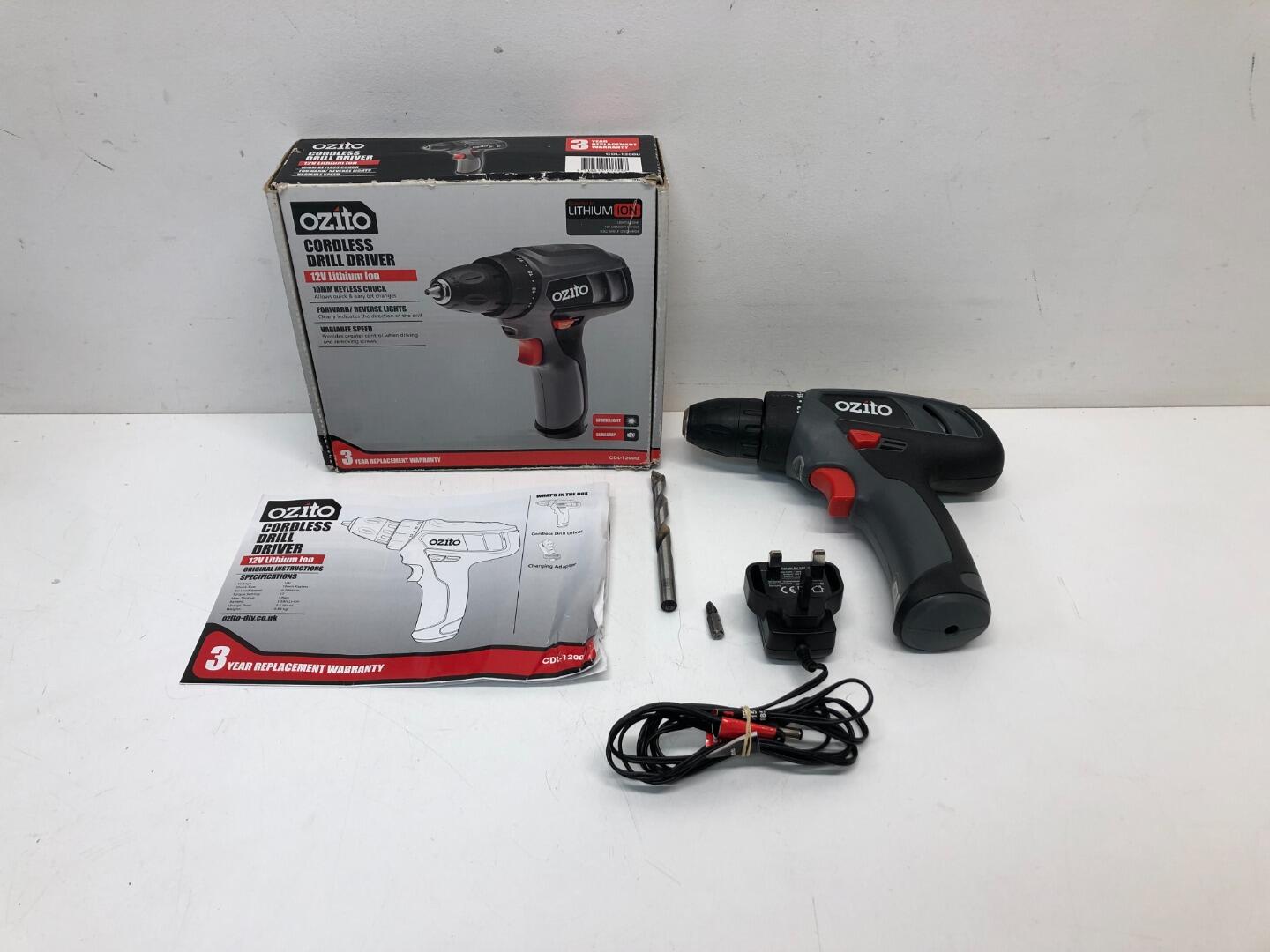 Ozito cordless drill discount 12v