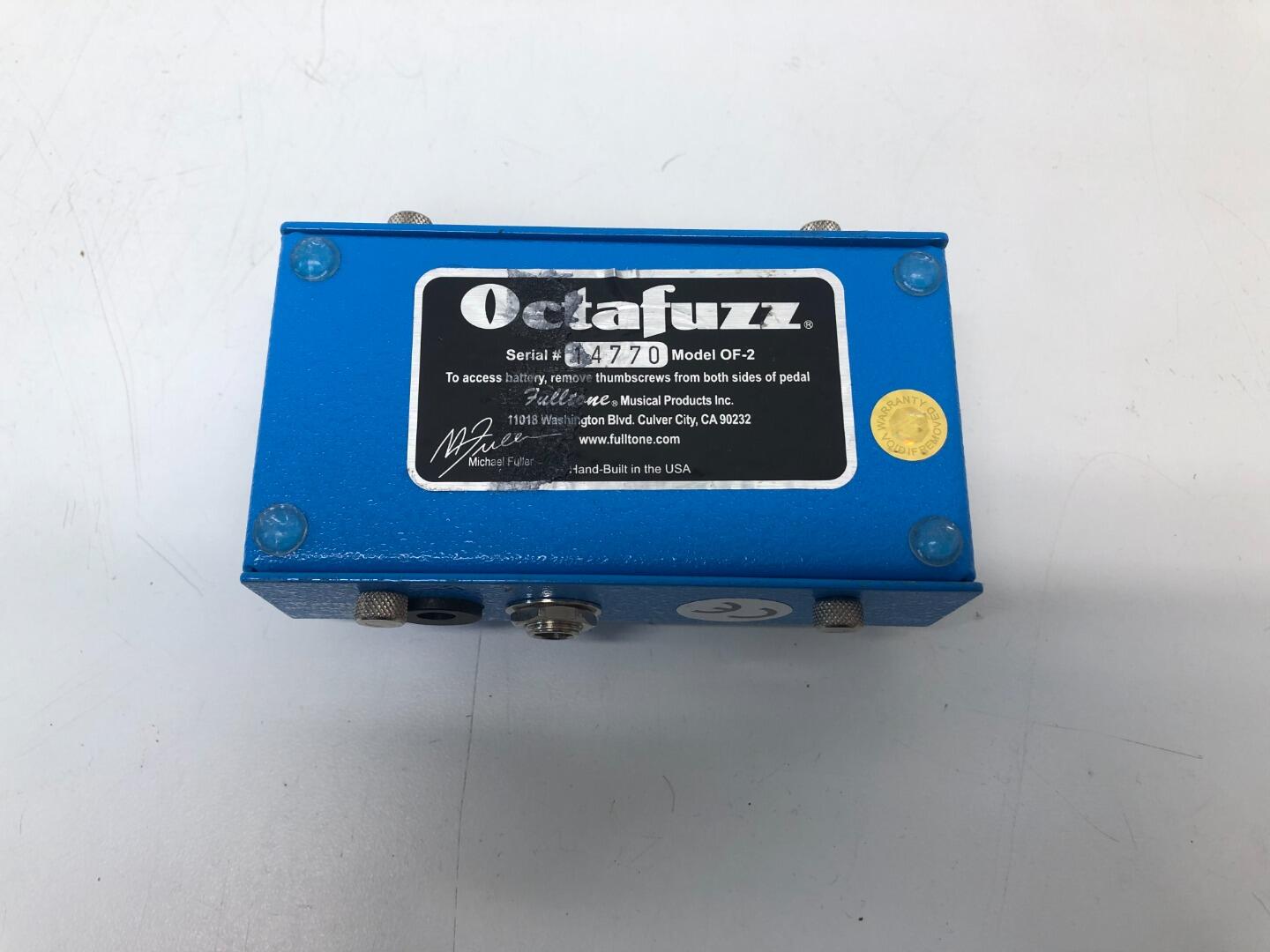 Fulltone Octafuzz OF-2 Guitar Pedal