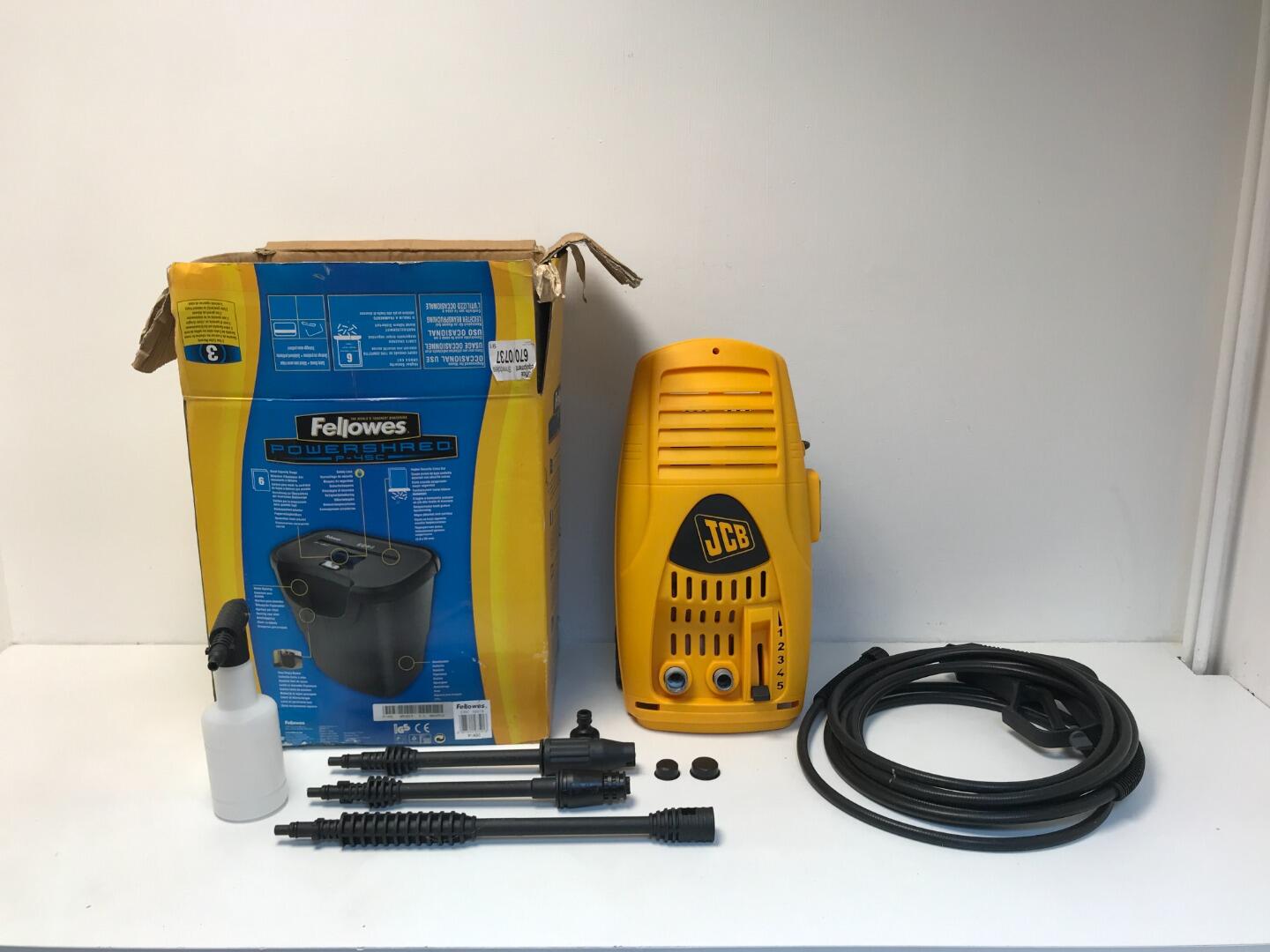 Jcb deals pressure washer