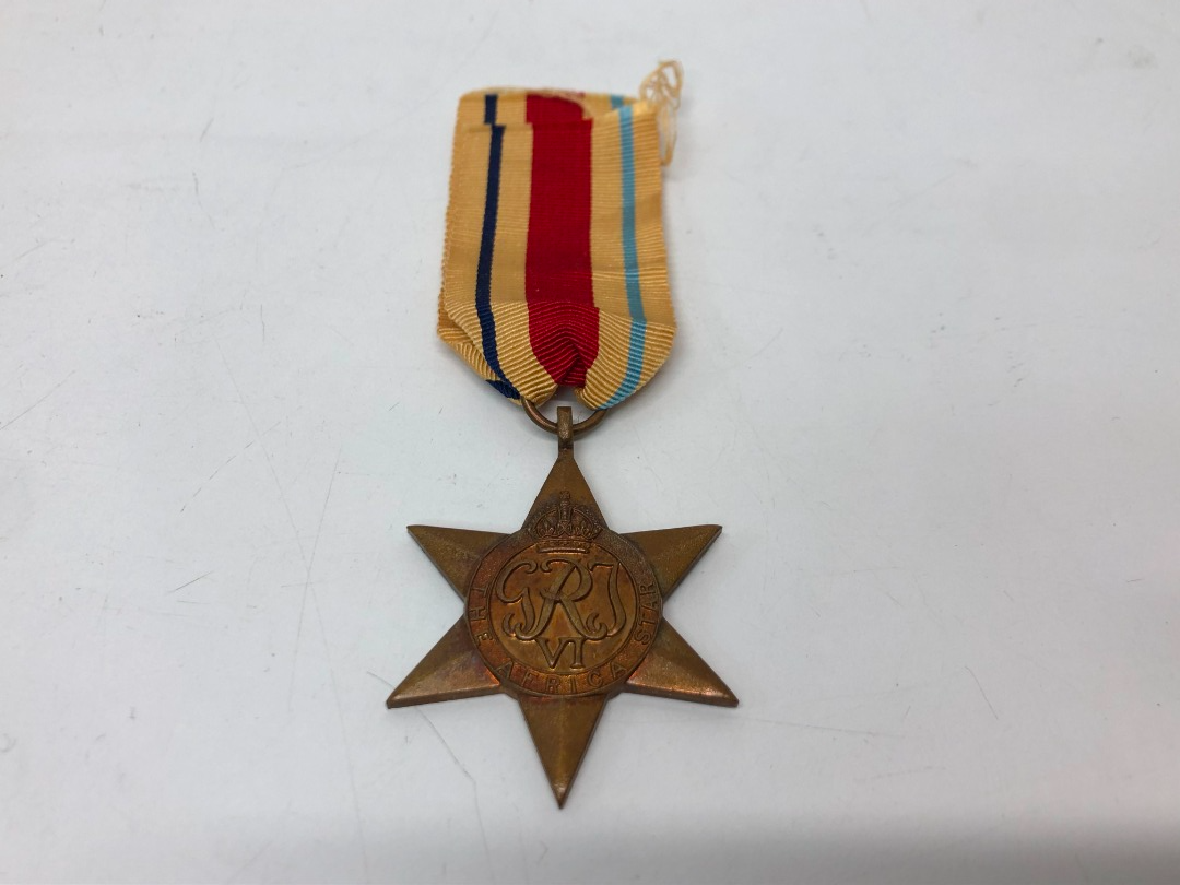 The Africa Star Medal 1939-1945 World War II