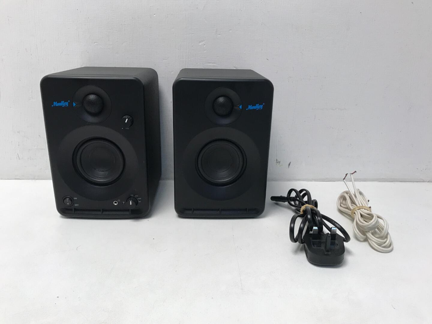 Moukey モニタースピーカー BLK MA20-2最 安 価格