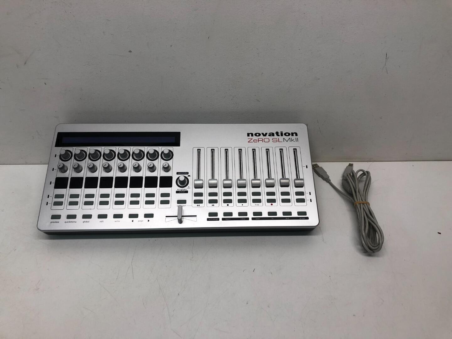 Novation zero sl mk II midi コントローラー Novation zero sl mk II