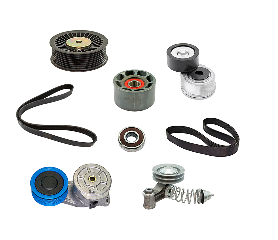 Cooling System Drive Belts, Tensioners & Parts