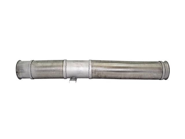 This is an image of Scania Flexy Pipe, Front Including Mounting Bracket 940mm 1508749 1505749 130068 HGV Truck Part