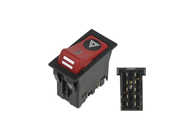 This is an image of MAN Hazard Warning Switch 81255050966 81255056291 380016 HGV Truck Part