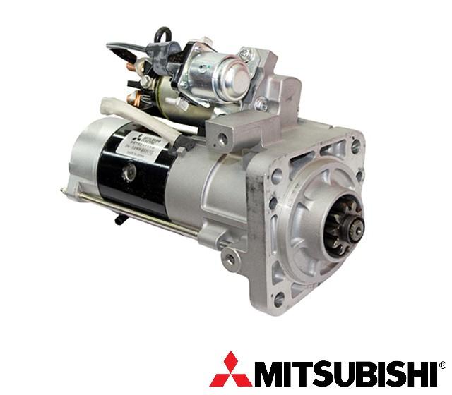This is an image of Volvo, Renault Starter Motor (Mitsubishi Type) 20938971 20997663 7420997664 7485003033 85000750 280062OEM HGV Truck Part