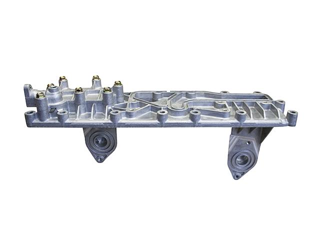 This is an image of Scania OiCooler Cover 1466385 1850702 1919690 110085 HGV Truck Part