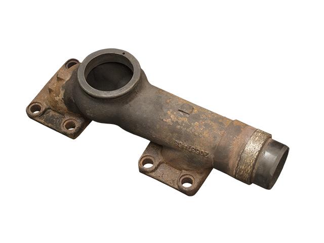 This is an image of a Used Volvo Exhaust Manifold, With EGR Port HGV Truck Part 20537468 2A-EM/D12F