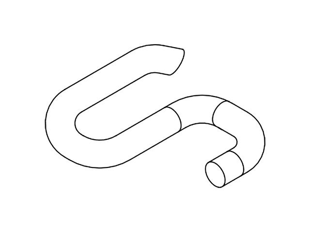 This is an image of Scania Exhaust TaiPipe (84db) 1302852 130124