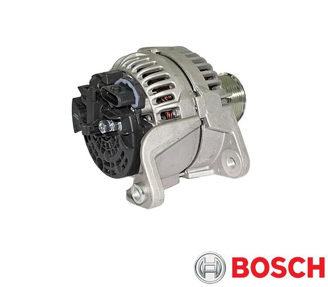 This is an image of Volvo Alternator 80 Amp Plug Fitment (BoschType) 11170134 11170321 20409228 20849349 21429783 5010589525 208568OEM HGV Truck Part