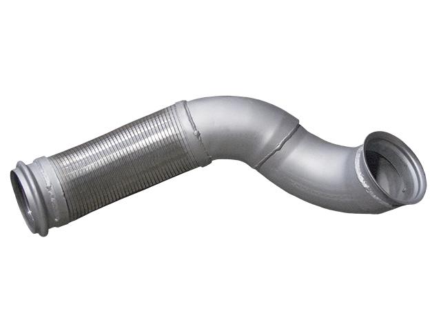 This is an image of Volvo Exhaust Front Pipe With Flexy 21718688 22321905 21718668 230506ALT HGV Truck Part