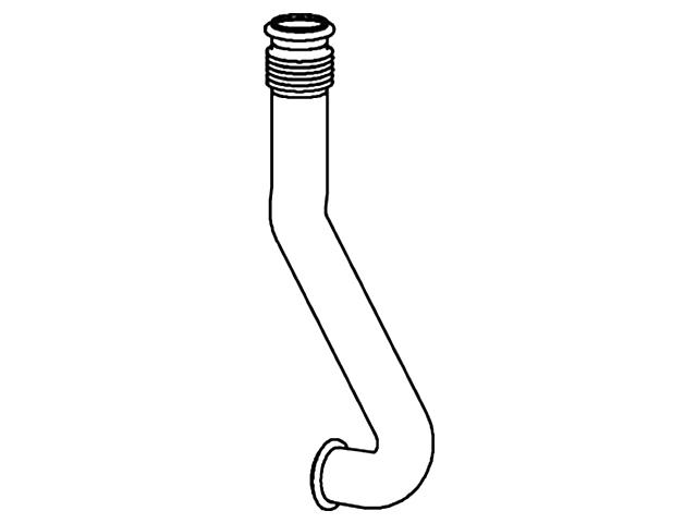 This is an image of  Exhaust Pipe 1701793 1706003 530079 HGV Truck Part