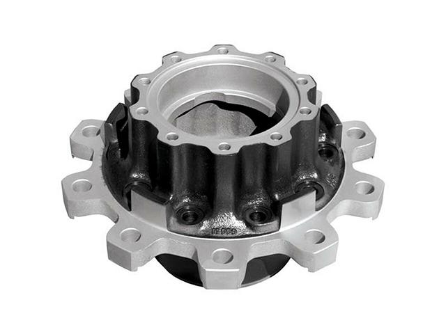 This is an image of Scania Rear Axle Hub [Disc Brakes] 1724790 105297 HGV Truck Part