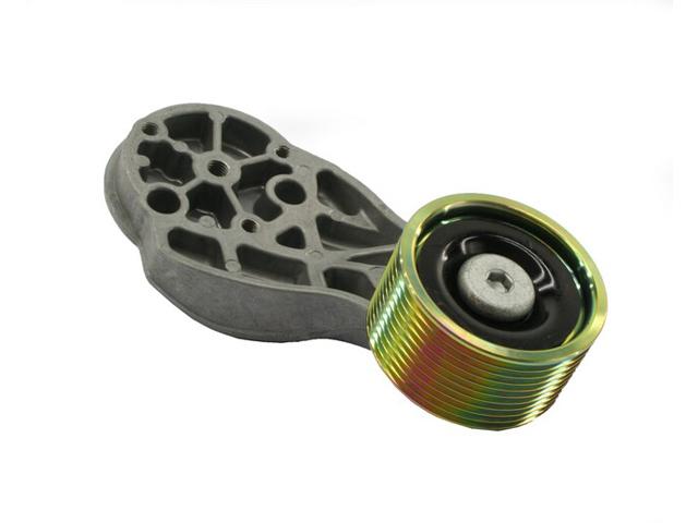This is an image of Volvo, Renault Idler Pulley Assembly 20521447 21153968 21393207 21766717 7420521447 7421153968 202469 HGV Truck Part