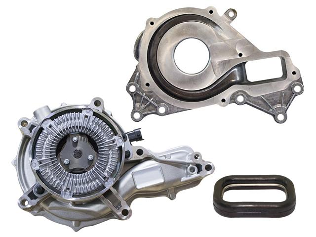 This is an image of Volvo Water Pump Complete With Housing 21648910 220075 HGV Truck Part