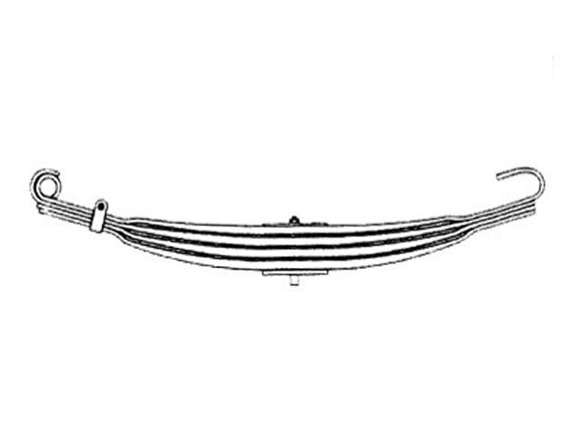 Volvo Suspension Spring Rear 5 Leaf, A Ride 257355 207310