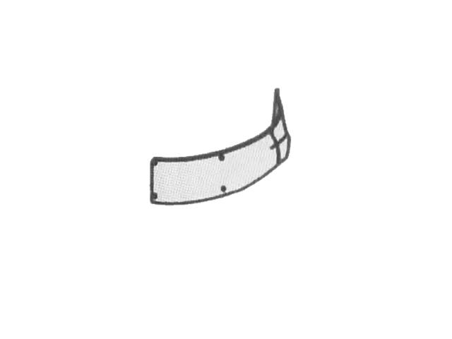 This is an image of Volvo Sidelight/Indicator Lamp Protectors L/H & R/H 209690 HGV Truck Part