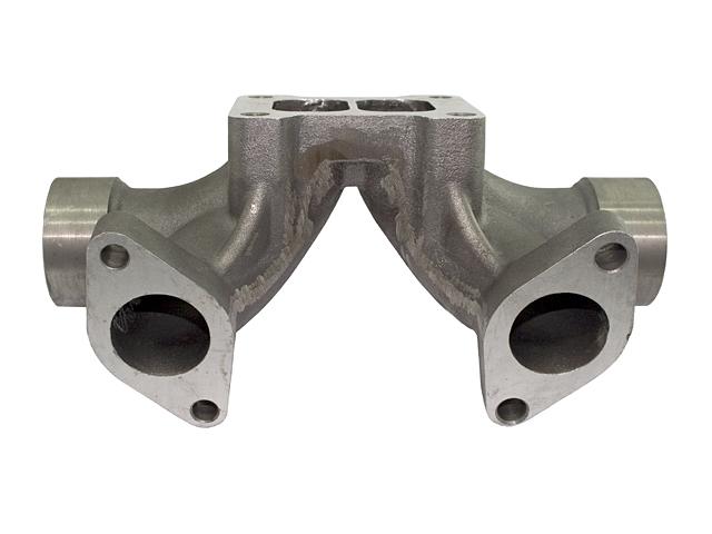 This is an image of Scania Exhaust Manifold Section - Middle 1384089 1413894 1470305 1853773 101575 HGV Truck Part