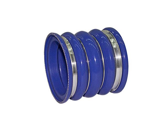 HPS 4-Ply Reinforced Silicone 90 Degree Elbow Reducer Hose, 7/8" To 1-1/4" ID, Black, For High Temp Applications