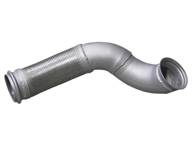 This is an image of Volvo Exhaust Front Pipe With Flexy 21718668 21718688 22321905 230506 HGV Truck Part