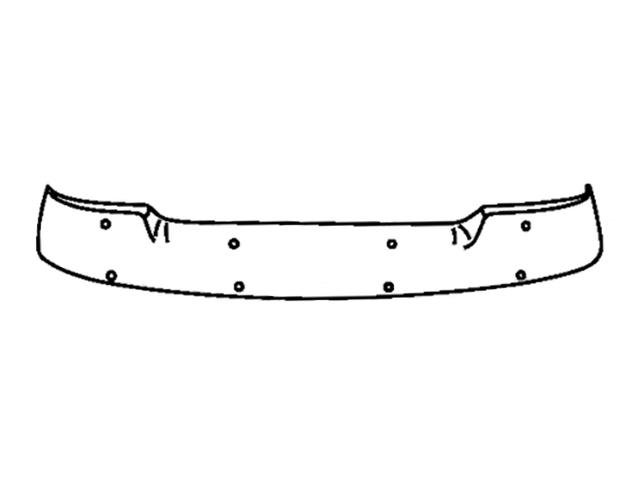 This is an image of  Sunvisor, Smoked 1785061 590177 HGV Truck Part