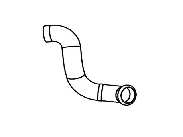 This is an image of Volvo Exhaust Pipe 20392610 230135 HGV Truck Part