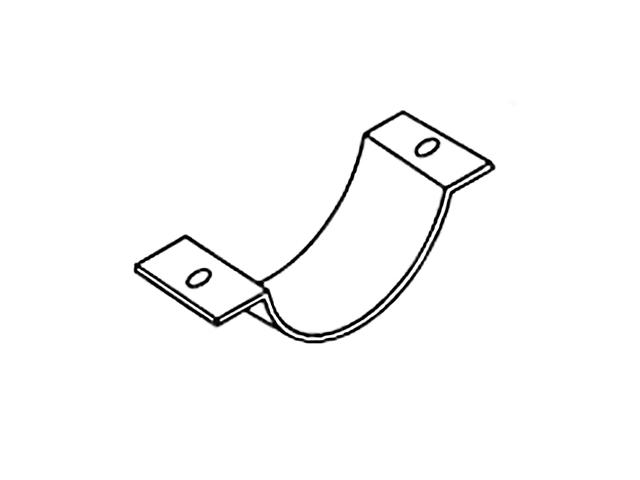 This is an image of Scania Exhaust Mounting Bracket 207550 130142