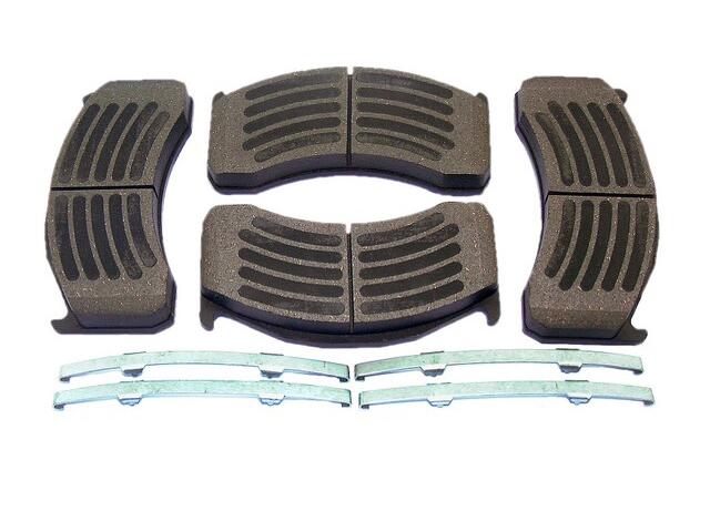 This is an image of Volvo Brake Pads Push Axle 20768115 3093531 3093532 20362625 206613OEM HGV Truck Part