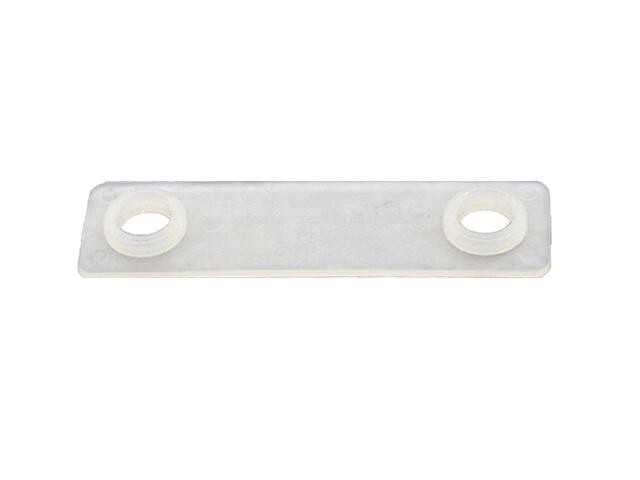 This is an image of Volvo Accelerator Link Spacer Bush, Plastic 1607755-4 203940 HGV Truck Part