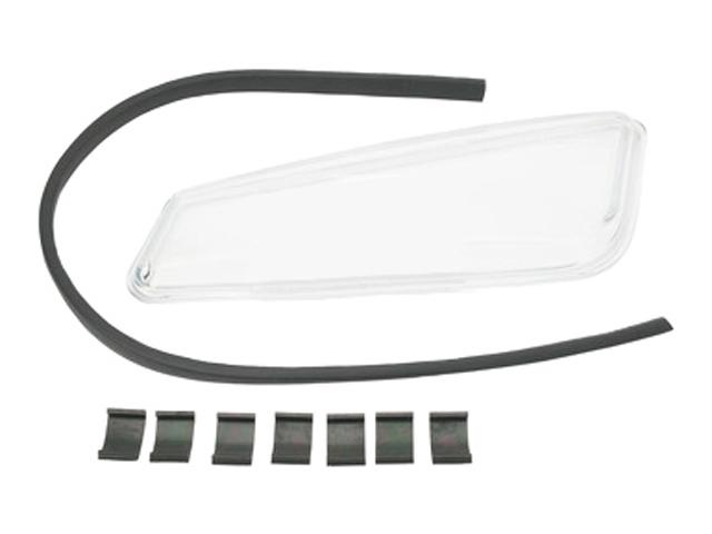 This is an image of Volvo Fog/Spot Lamp Glass L/H 21118550 280048 HGV Truck Part