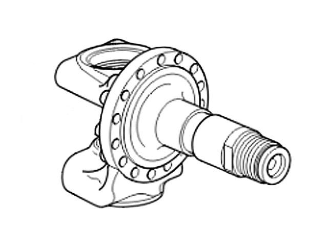 This is an image of a Used Volvo Stub Axle SH Unit HGV Truck Part 20543315 6-SA/68DRSB