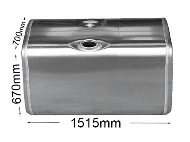 Scania Fuel Tank Aluminium - 600Ltr 1368979 1423690 1517308 1871191 103262