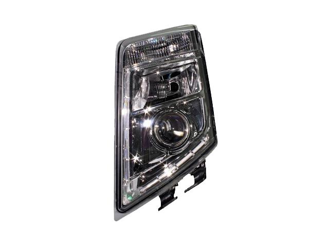 This is an image of Volvo Headlamp L/H ManuaAdjustment 21035634 21323101 21054497 280001 HGV Truck Part