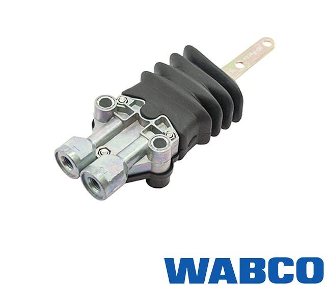 This is an image of Scania Cab LeveValve, Front (Wabco Type) 1372512 1399776 1430545 109077OEM HGV Truck Part