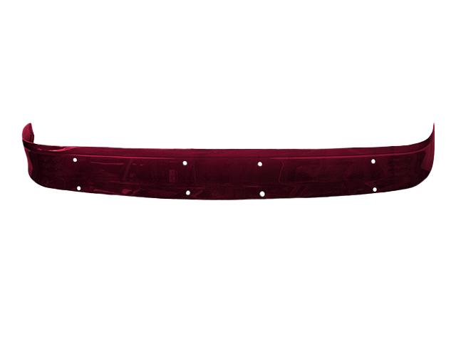 This is an image of Volvo Sunvisor, Red - No Lamp Holes 209237RED HGV Truck Part