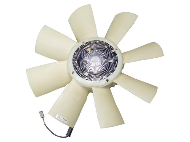 This is an image of Scania Electric Fan Assembly 2035611 1776551 2035608 120023OEM HGV Truck Part
