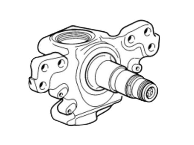 This is an image of a Used Volvo Stub Axle R/H HGV Truck Part 82144369 6-SA/369