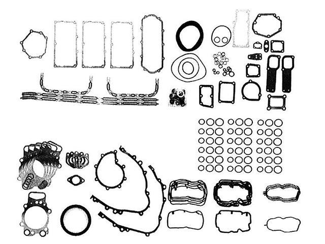 This is an image of Scania OverhauGasket Kit 551528 101622 HGV Truck Part