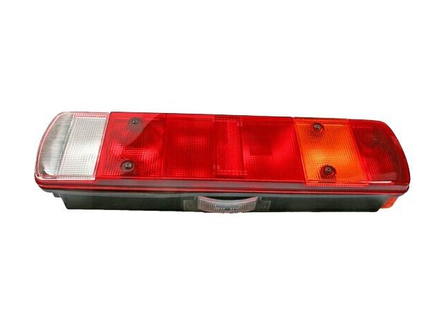 This is an image of Scania Rear Lamp R/H With Number Plate Lamp 1371975 1371977 1371981 1387878 1436852 1436853 108012 HGV Truck Part