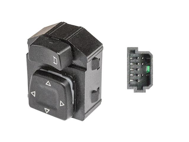 This is an image of Scania Mirror Switch L/H LHD 1863515 1746398 190237 HGV Truck Part